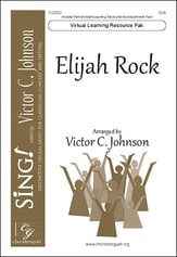 Elijah Rock SSA choral sheet music cover